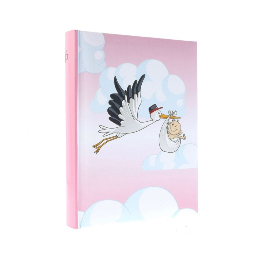 Фотоальбом Gedeon Stork на 200 фото 10x15 см Pink (14584848)