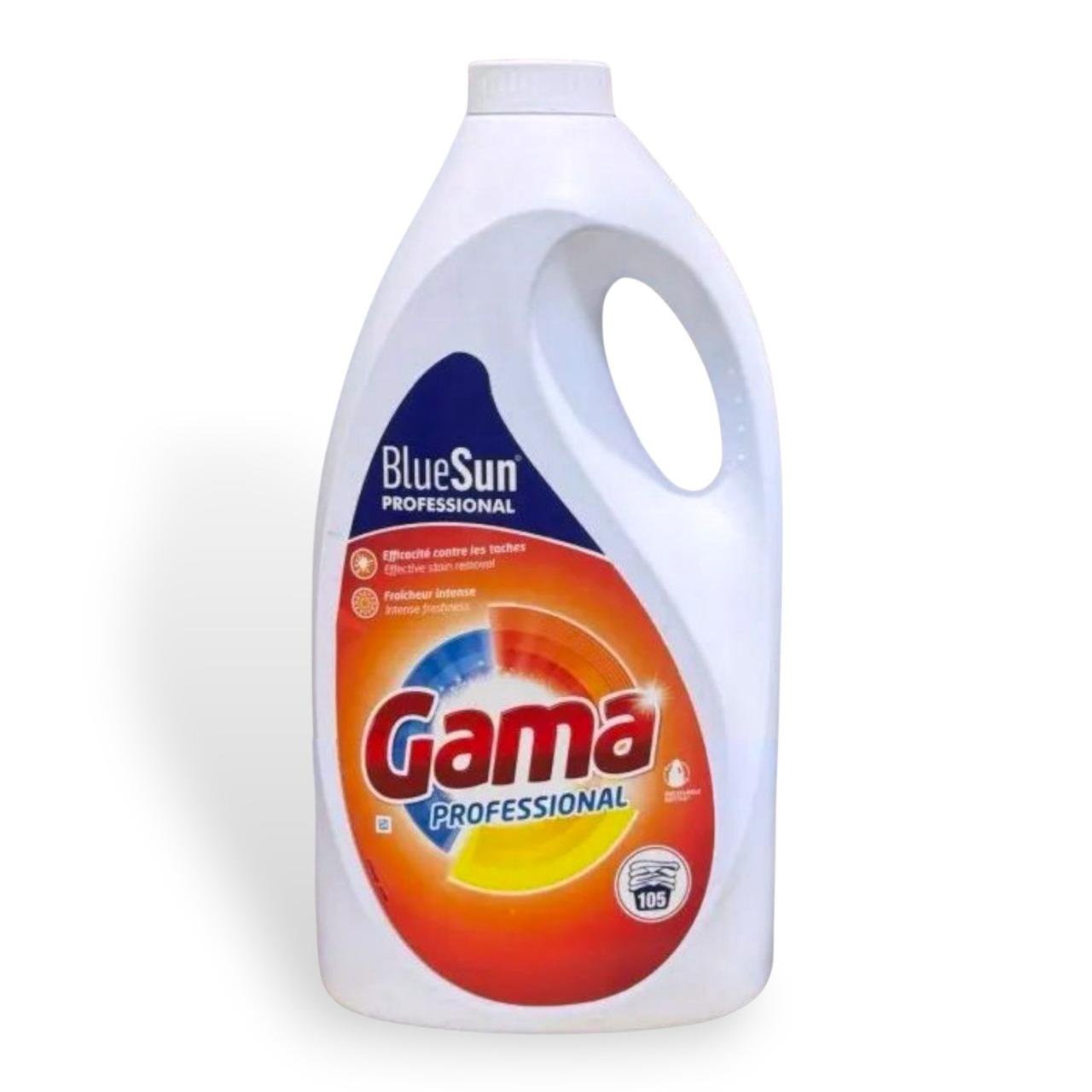 Гель для прання Gama Professional для професійного прання 105 прань 4,725 л