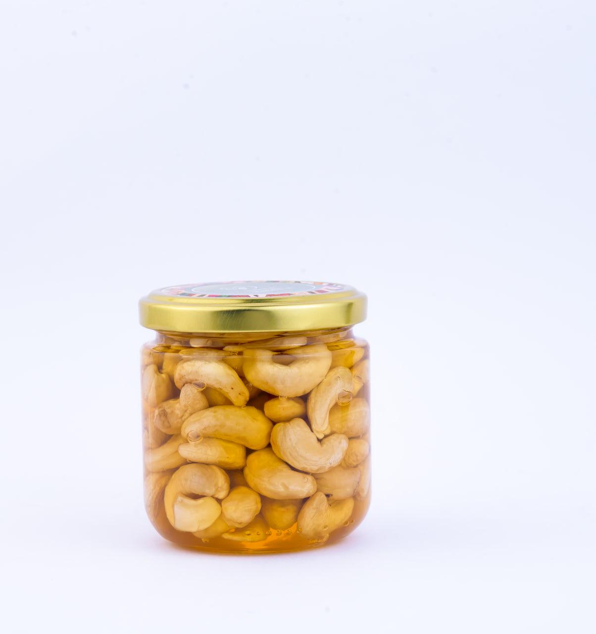 Кеш'ю з медом LOVE HONEY травневий мед без цукру 240 г