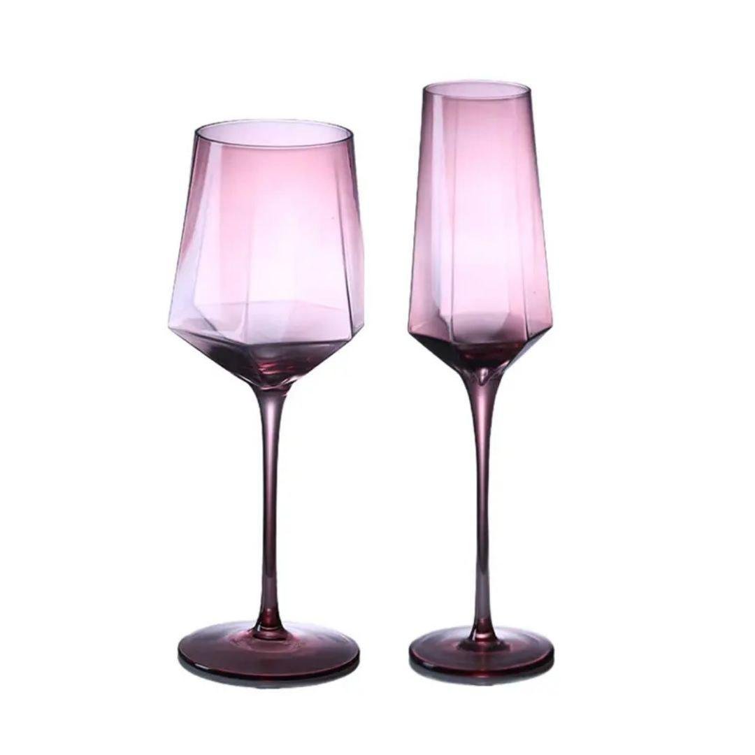 Набор посуды для сервировки стола из гранатового стекла. Гранат (slyg-22) - фото 3 Набор посуды для сервировки стола из гранатового стекла. Гранат (slyg-22) - фото 3