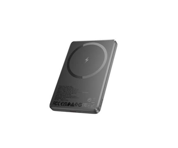 Внешний аккумулятор беспроводной Hoco Q26 Joy Type-C PD20W 5000mAh Metal Gray