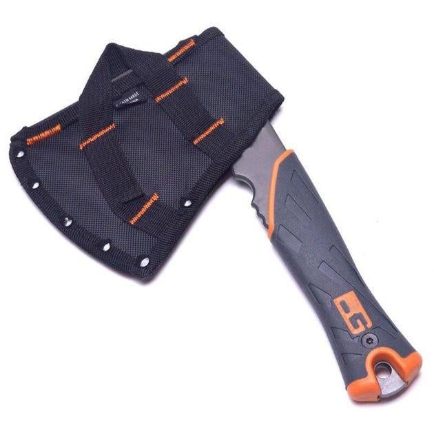 Сокира туристична Gerber ручка пластик/гума в чохлі (Gerber-2)