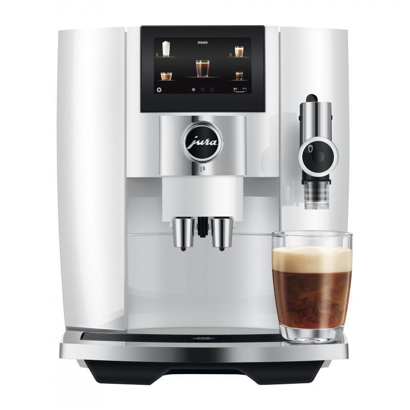 Кофемашина Jura J8 Piano White EA (300000332) - фото 1 Кофемашина Jura J8 Piano White EA (300000332) - фото 1