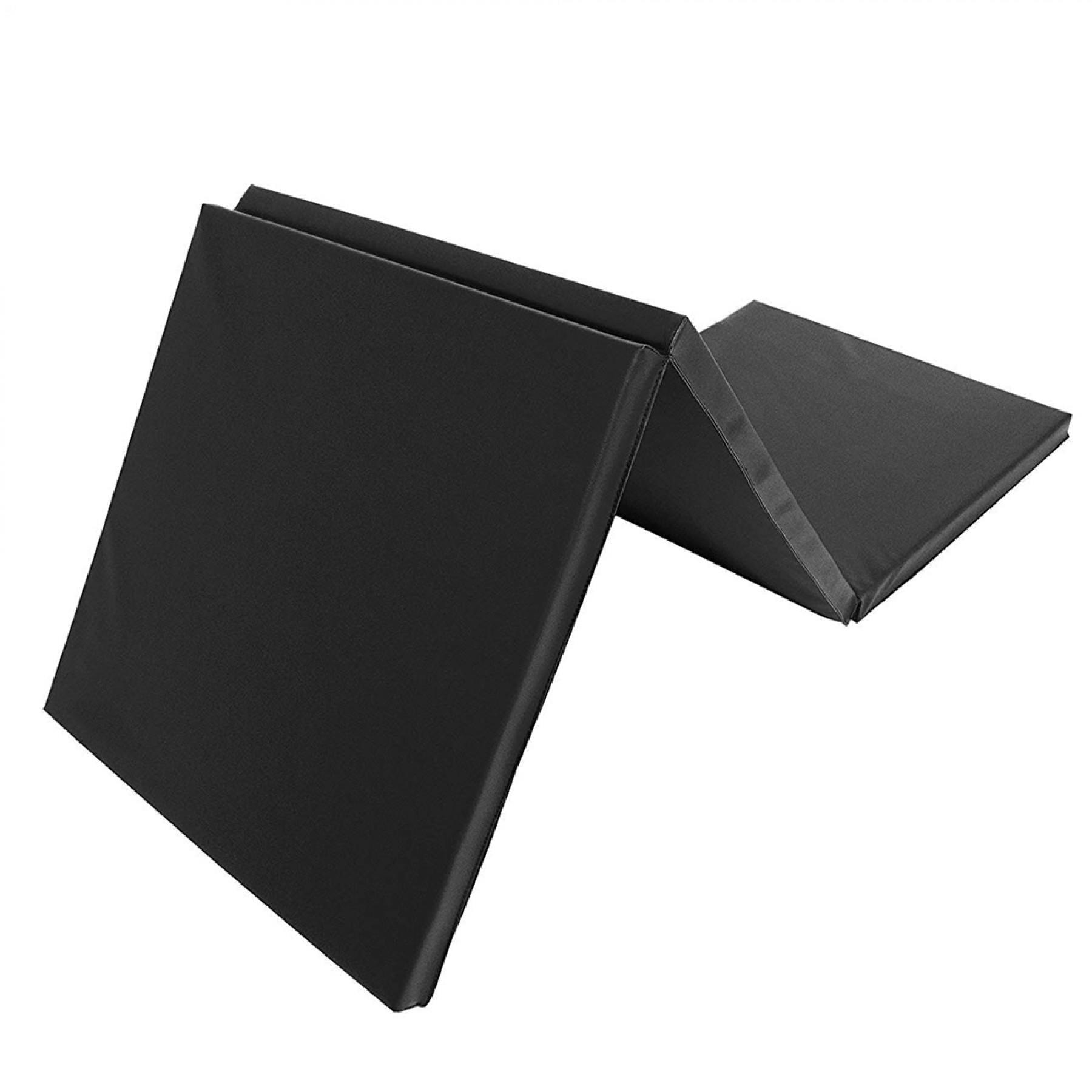 Мат гимнастический складной Springos 180x60x5 cм Black (20339)