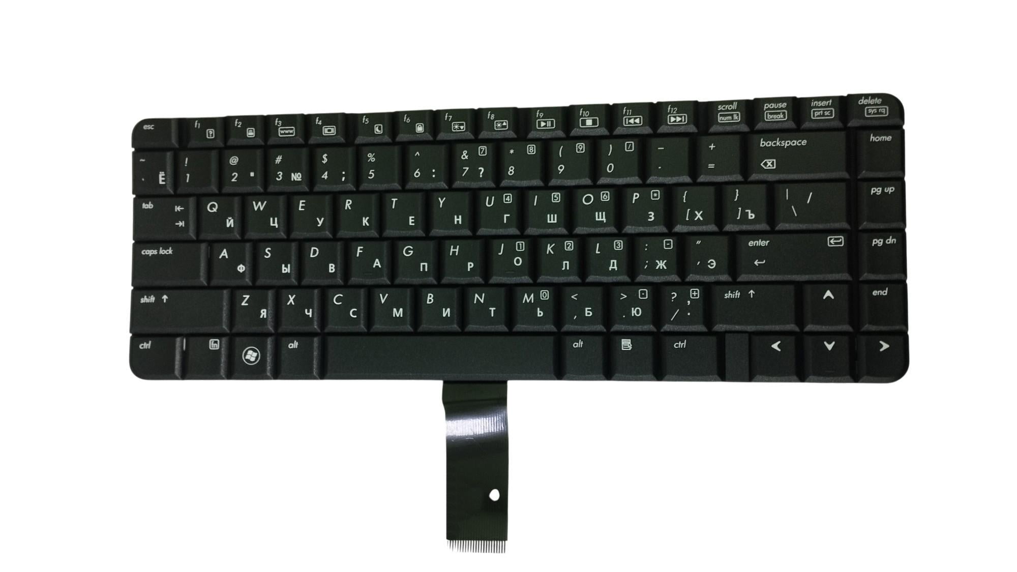 Клавиатура для ноутбука HP 530 Black
