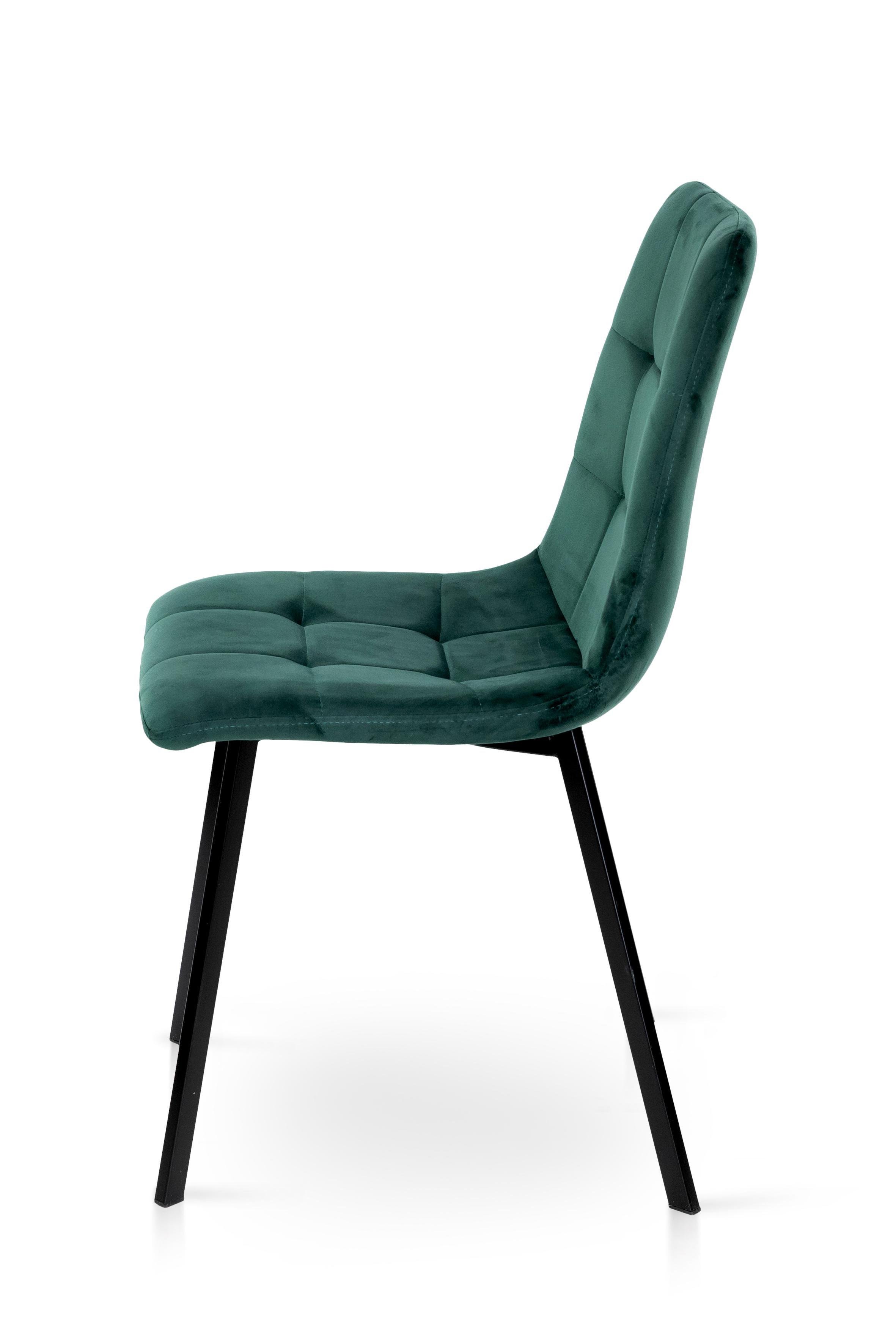 Стілець для кухні та вітальні ГРЕЙС Ментос 420х870х450 мм Чорний/Зелений (GAА0057184) - фото 3 Стілець для кухні та вітальні ГРЕЙС Ментос 420х870х450 мм Чорний/Зелений (GAА0057184) - фото 3