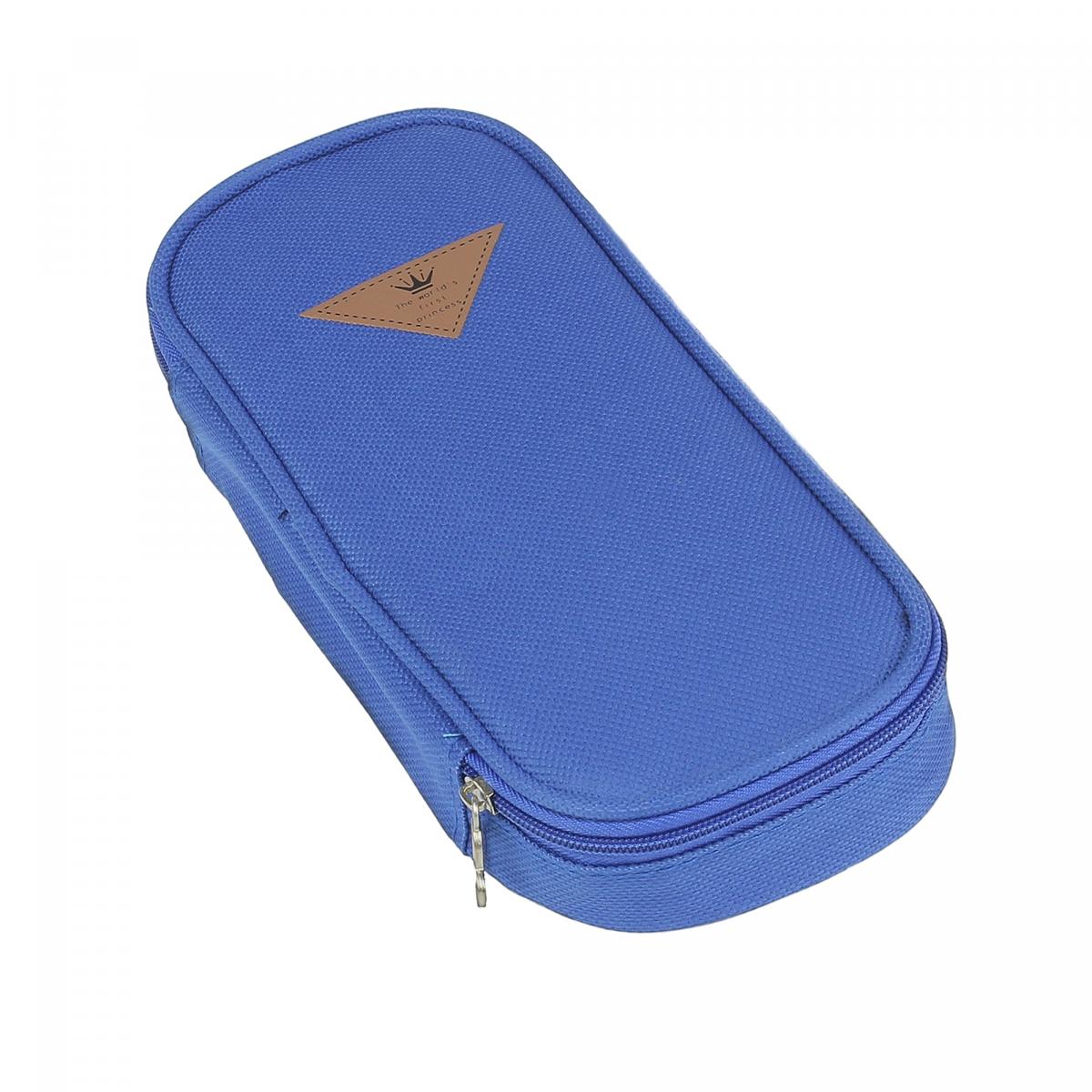 Школьный пенал Wellamart на молнии Синий (55870003)