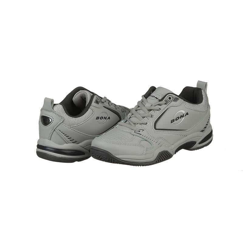 Кроссовки женские Bona 984M-2 кожаные р. 38 Серый (20433)