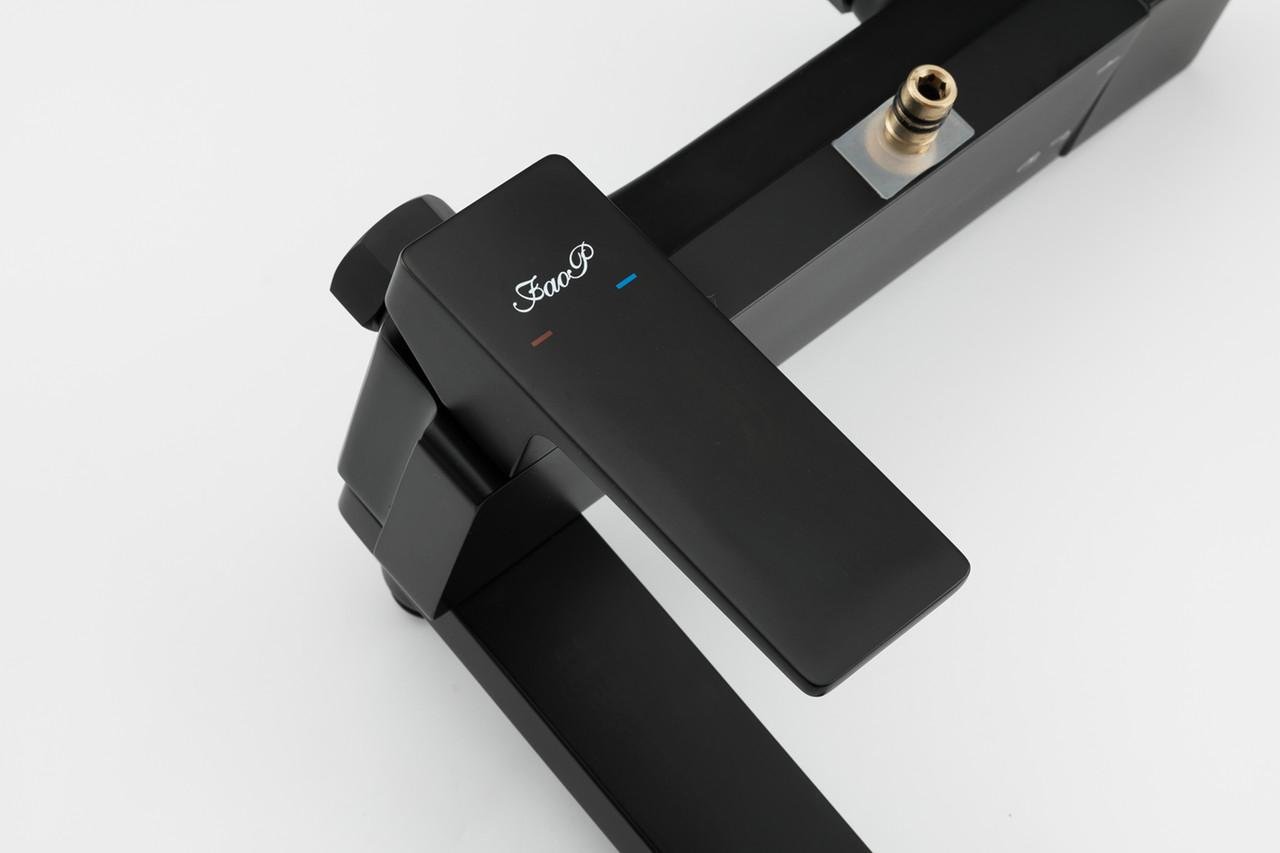 Душевая система FAOP A2409-6 излив-переключатель на лейку 3-режима Черный - фото 8