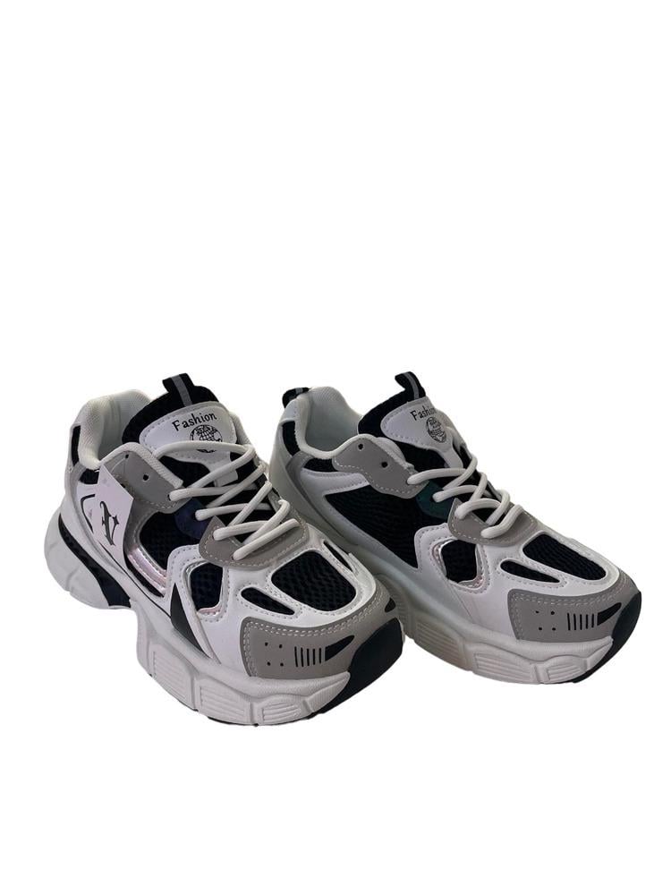 Кроссовки Violeta 136-21x08 женские Бело-черный (192212-4) - фото 4 Кроссовки Violeta 136-21x08 женские Бело-черный (192212-4) - фото 4