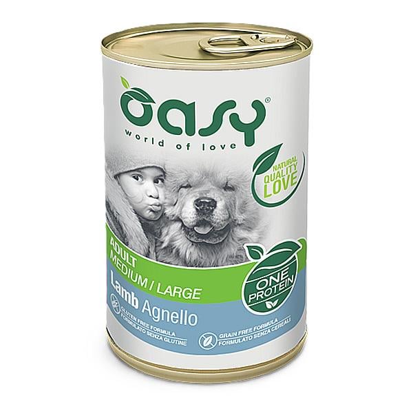 Корм влажный для собак OASY OAP Medium/Large ягненок 400 г (000025557)