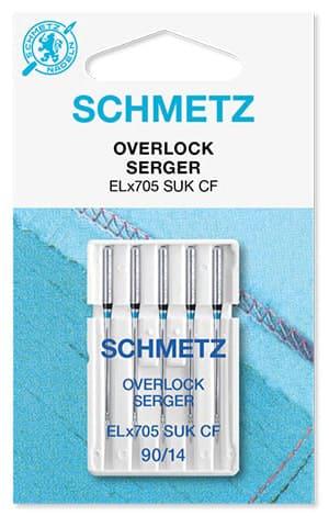 Игла для оверлока Overlock ELX705 SUK CF №90 SCHMETZ бытовой швейной машинки