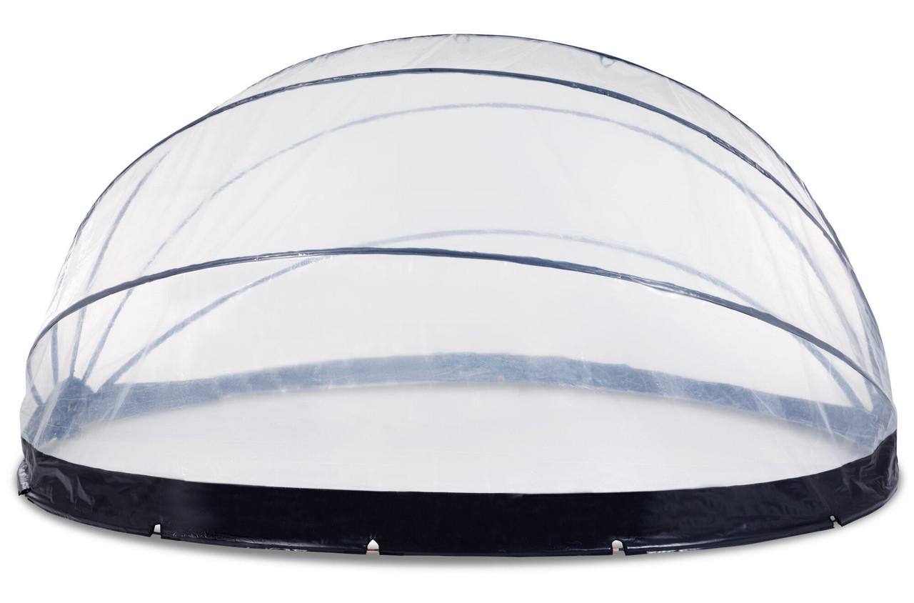 Бассейн каркасный Exit Toys с накрытием и нагревом воды 427х122 см Черная кожа (2396940006) - фото 4 Бассейн каркасный Exit Toys с накрытием и нагревом воды 427х122 см Черная кожа (2396940006) - фото 4