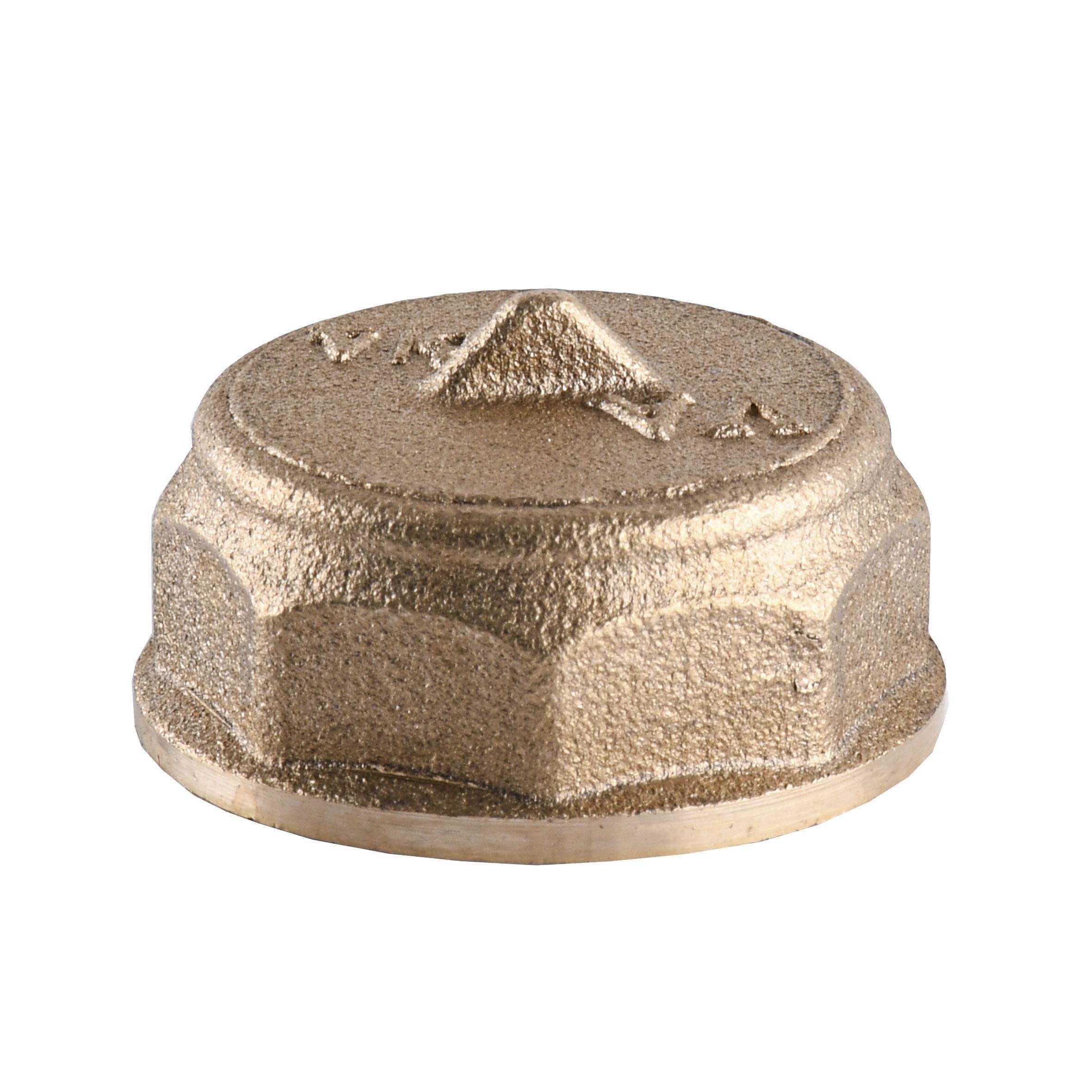 Заглушка латунная VA штампованная 3/4" ВР (А1002А)