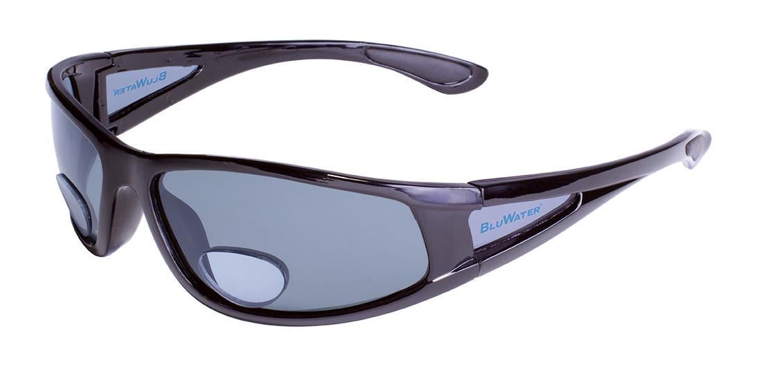 Окуляри біфокальні BluWater Bifocal-3 Polarized +3,0 Сірий (4БІФ3-20П30)