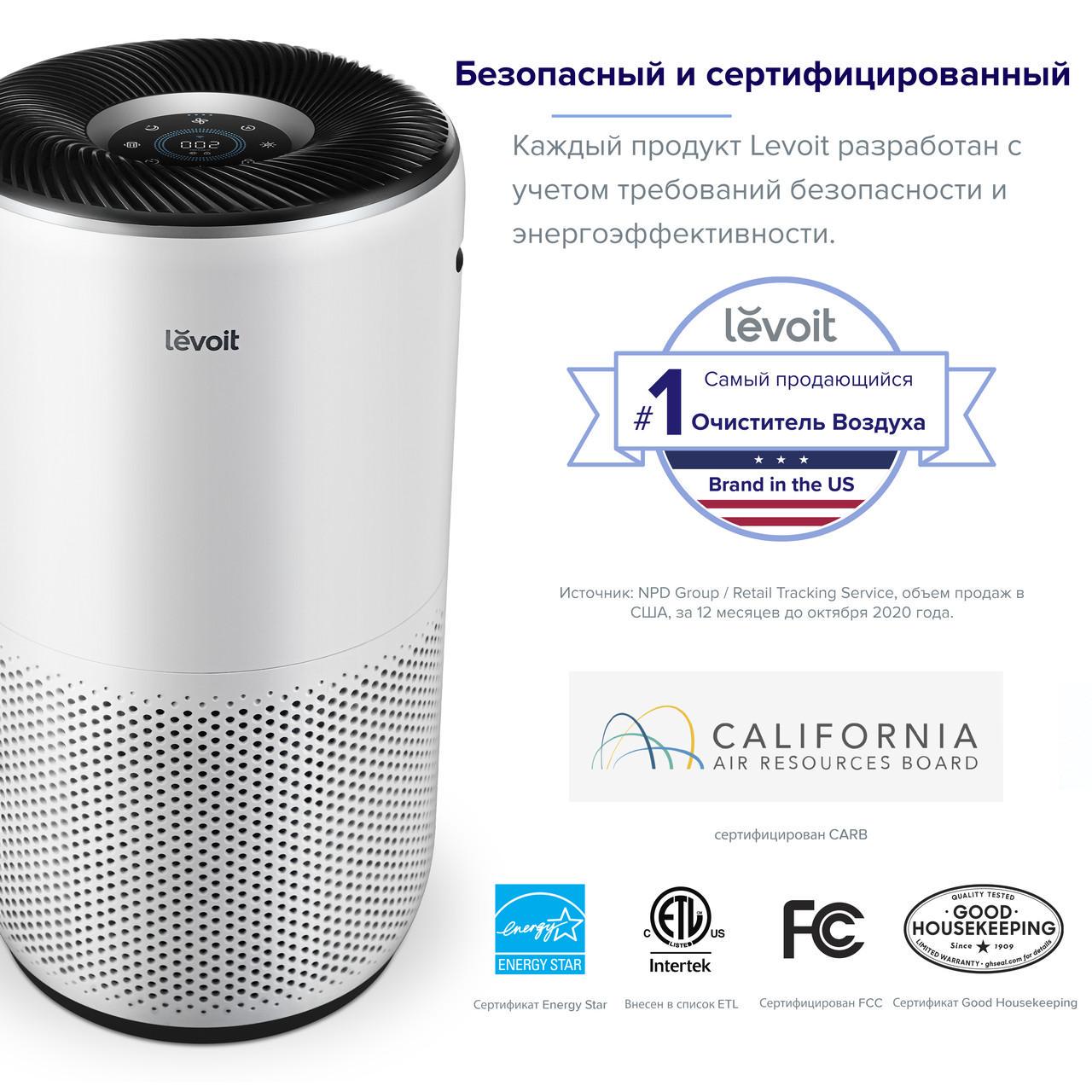 Очиститель воздуха Levoit Core 400S Smart - фото 9