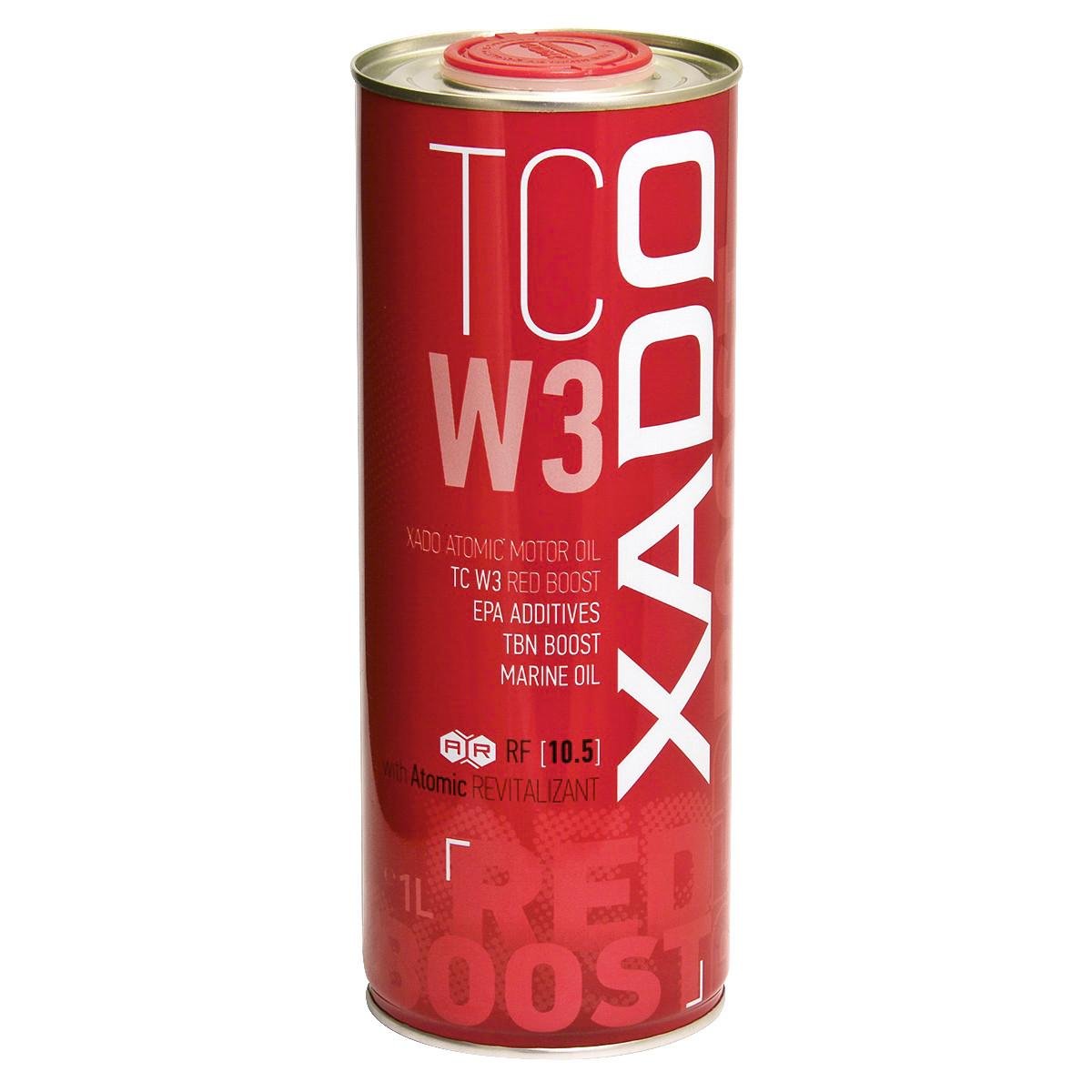 Моторное масло XADO Atomic Oil TC W3 RED BOOST минеральное 1 л