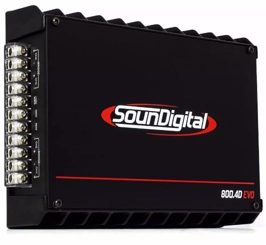 Підсилювач 4-канальний Soundigital SD 800.4 EVO (11091476)