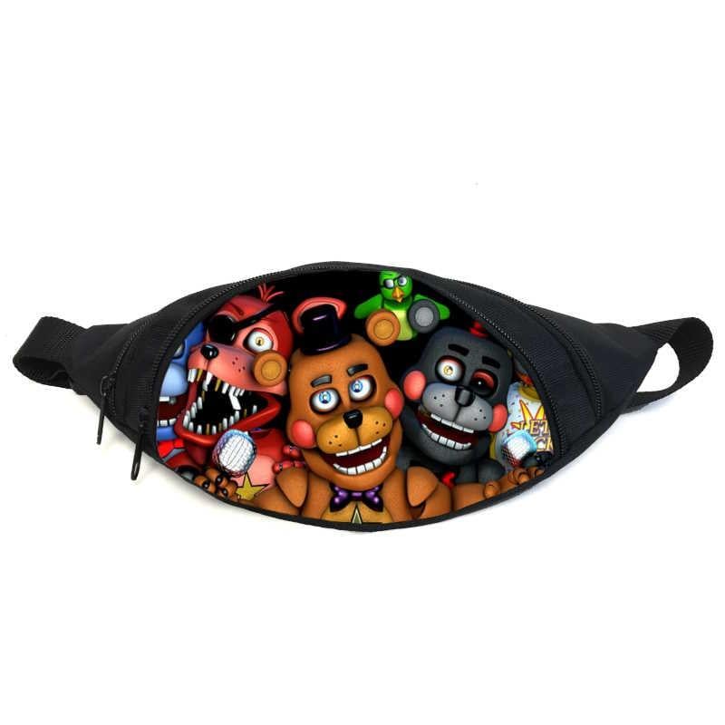 Поясная сумка-бананка Cappuchino toys ФНАФ Аниматроники GB-FNAF 5 ночей с Фредди 13 Черный (2033177474)