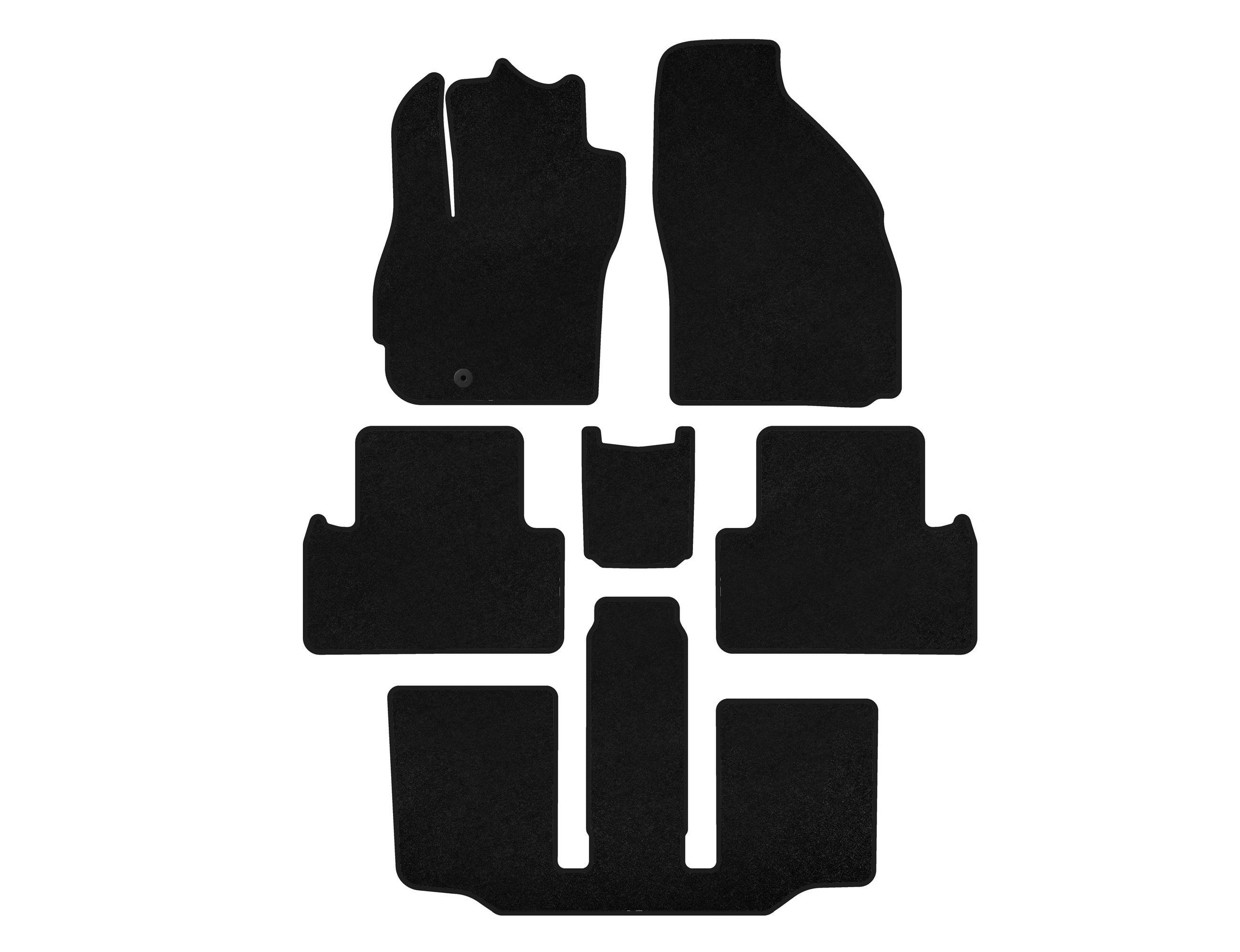 Коврики Digital Designs 3 ряда 7-местный для Mazda 5 2005-2009 рр. ткань (190451)