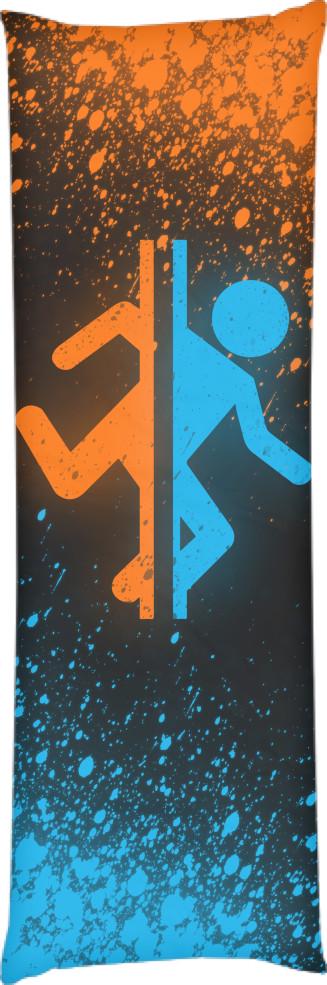 Подушка дакимакура Portal 2 3 60x180 см (14106698)