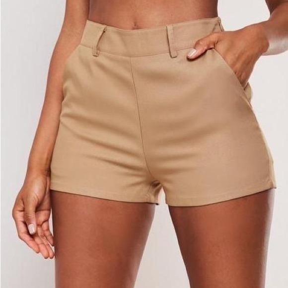 Шорты Missguided H9884779 р. 38 Бежевый Шорты Missguided H9884779 р. 38 Бежевый