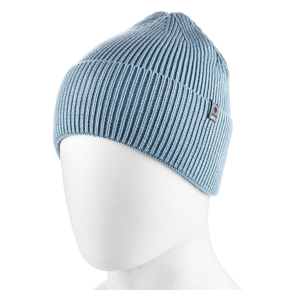 Шапка хлопковая Atrics UH938 одинарная с отворотом One Size Деним (307412)