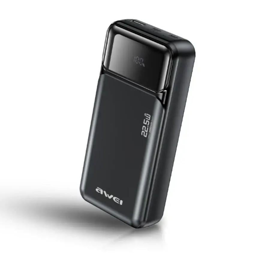 Портативная батарея повербанк Power bank AWEI PA-92 для телефона с быстрой зарядкой 20 000 mAh