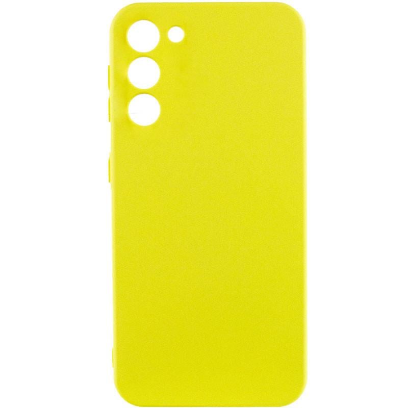 Протиударний чохол Silicone Cover Lakshmi Full Camera (A) для Samsung Galaxy S23 FE Жовтий / Flash