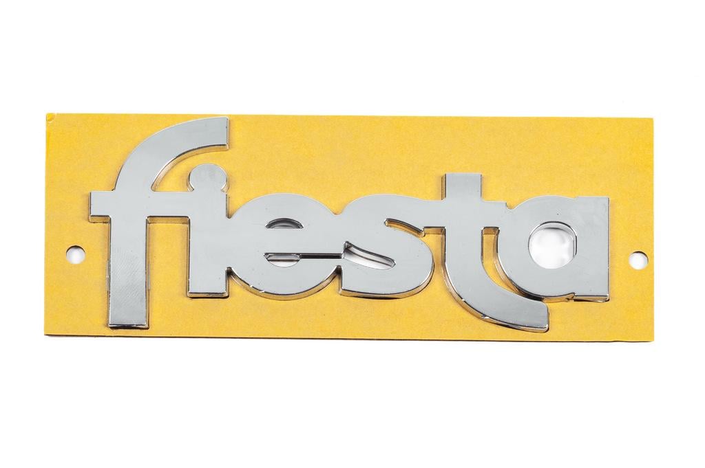 Надпись Fiesta YS61B42528AA Davs Auto для Ford Fiesta 1995-2001 гг. abs-пластик Хром Надпись Fiesta YS61B42528AA Davs Auto для Ford Fiesta 1995-2001 гг. abs-пластик Хром