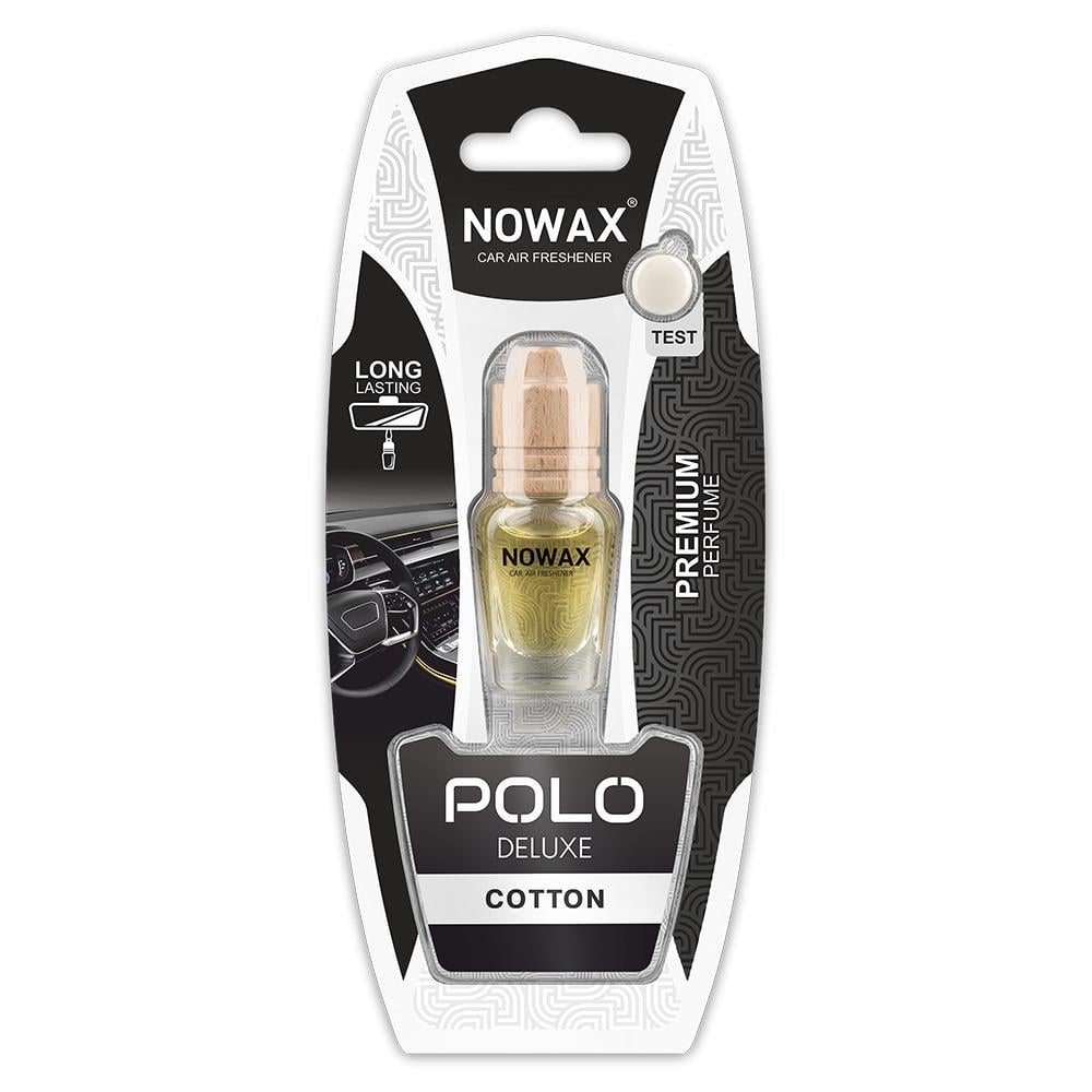 Ароматизатор в блистере Nowax Polo Deluxe Cotton 7 мл (NX07816)