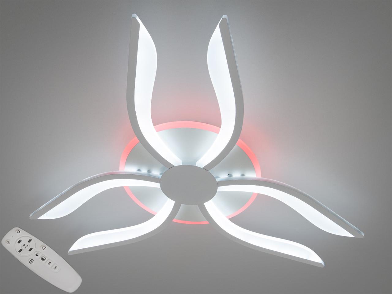 Люстра EcoLed з димером 2481/6WH 3col dim 40W (2556892098)