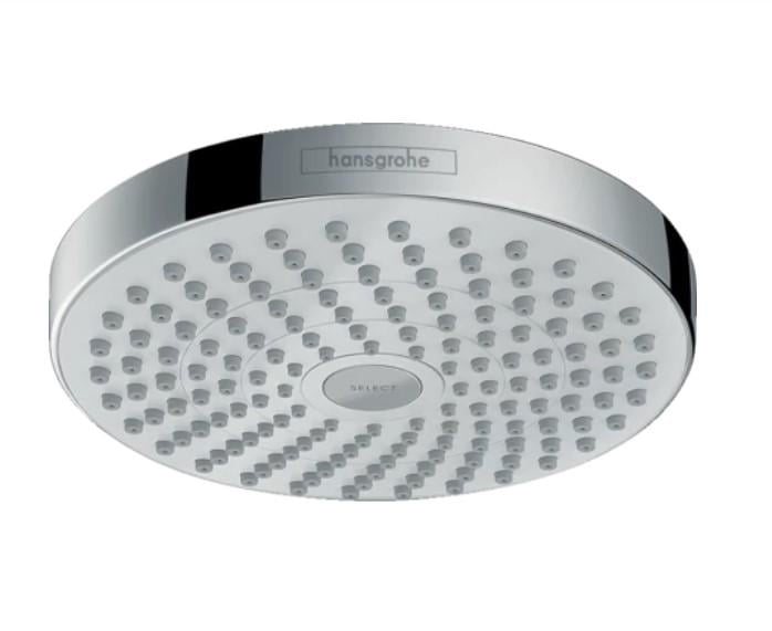 Верхній душ Hansgrohe Croma Select S 180 2jet EcoSmart 26523400 Білий/Хром