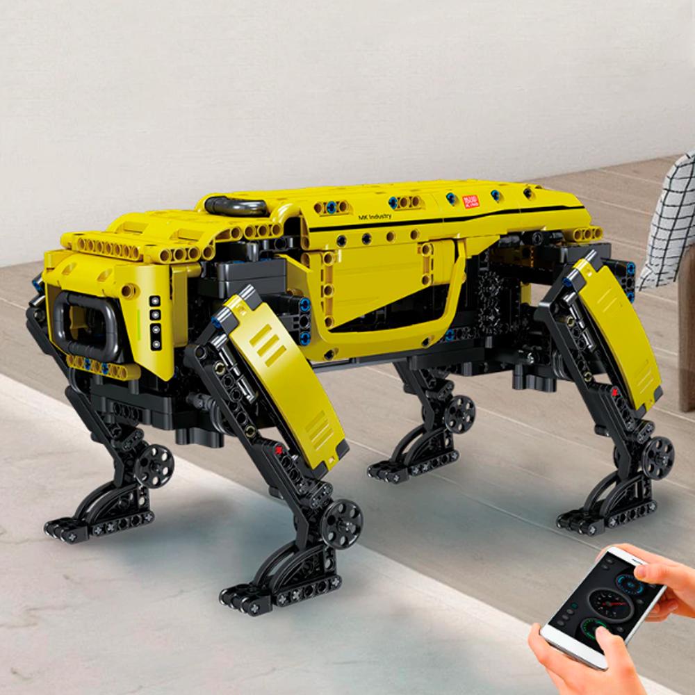 Родиоуправляемый робот-пес MOULD KING 15066 AlphaDog 936 деталей (1013-018-00) Родиоуправляемый робот-пес MOULD KING 15066 AlphaDog 936 деталей (1013-018-00)