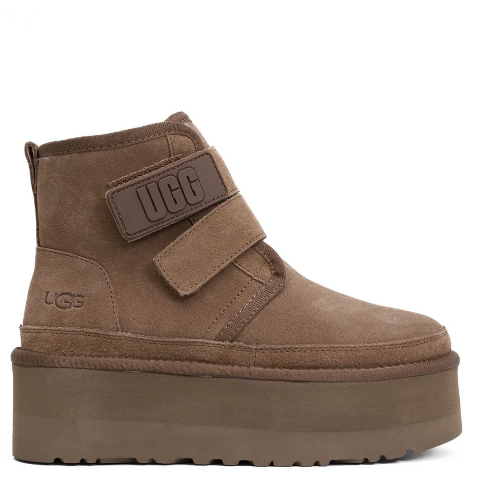 Уги жіночі UGG Neumal Platform Velcro Chestnut р. 38 Помаранчевий (13202)
