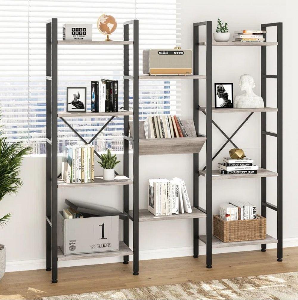 Стеллаж Etagere Quach Дуб Сонома трюфель (ST280)