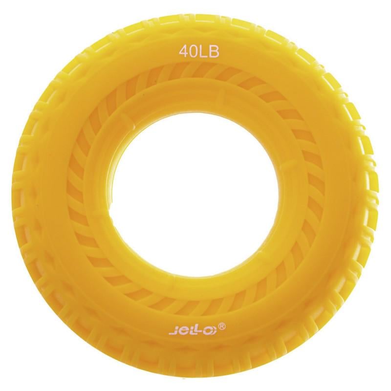 Еспандер кистьовий Кільце JELLO навантаження 18 кг Жовтий (JLA470-40LB) - фото 2 Еспандер кистьовий Кільце JELLO навантаження 18 кг Жовтий (JLA470-40LB) - фото 2