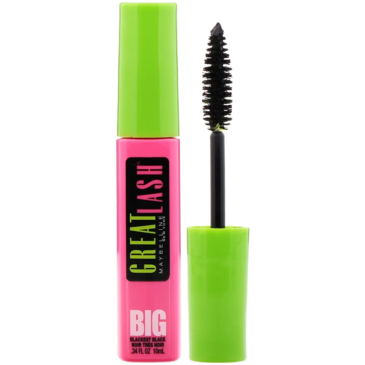 Туш для вій Maybelline New York Great Lash Big Mascara 130 Blackest Black 12,7 мл