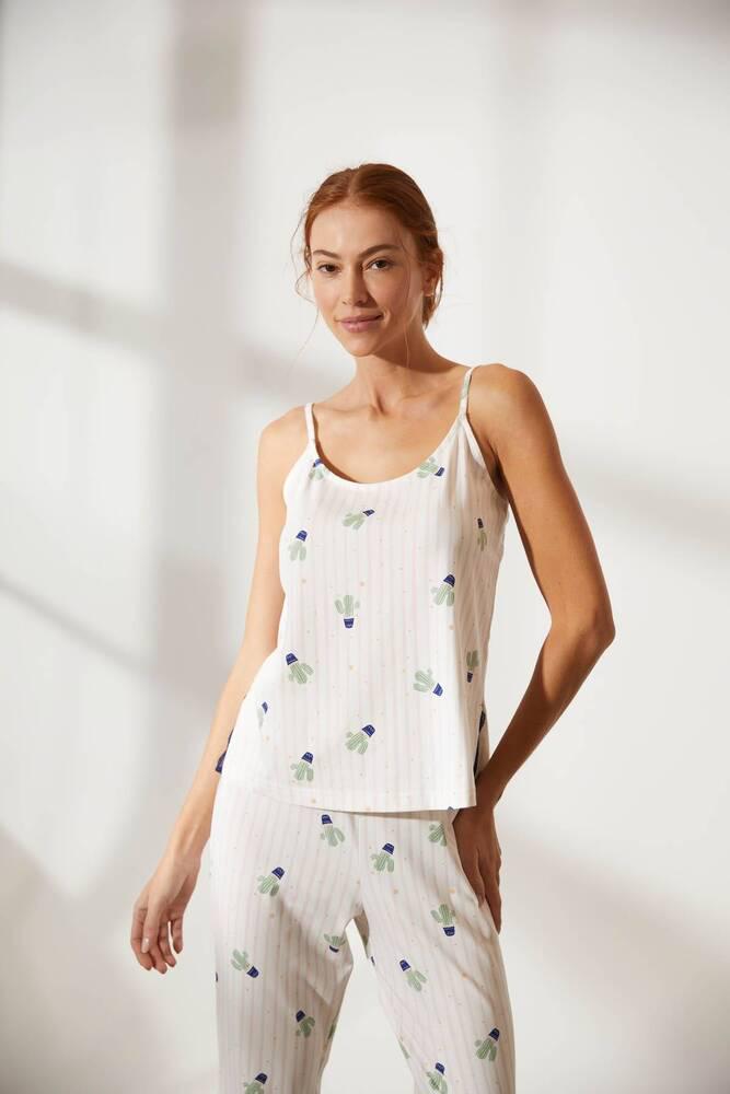 Пижама Hays 36164-TKM24B-001-101B женская XL Кремовый - фото 4 Пижама Hays 36164-TKM24B-001-101B женская XL Кремовый - фото 4