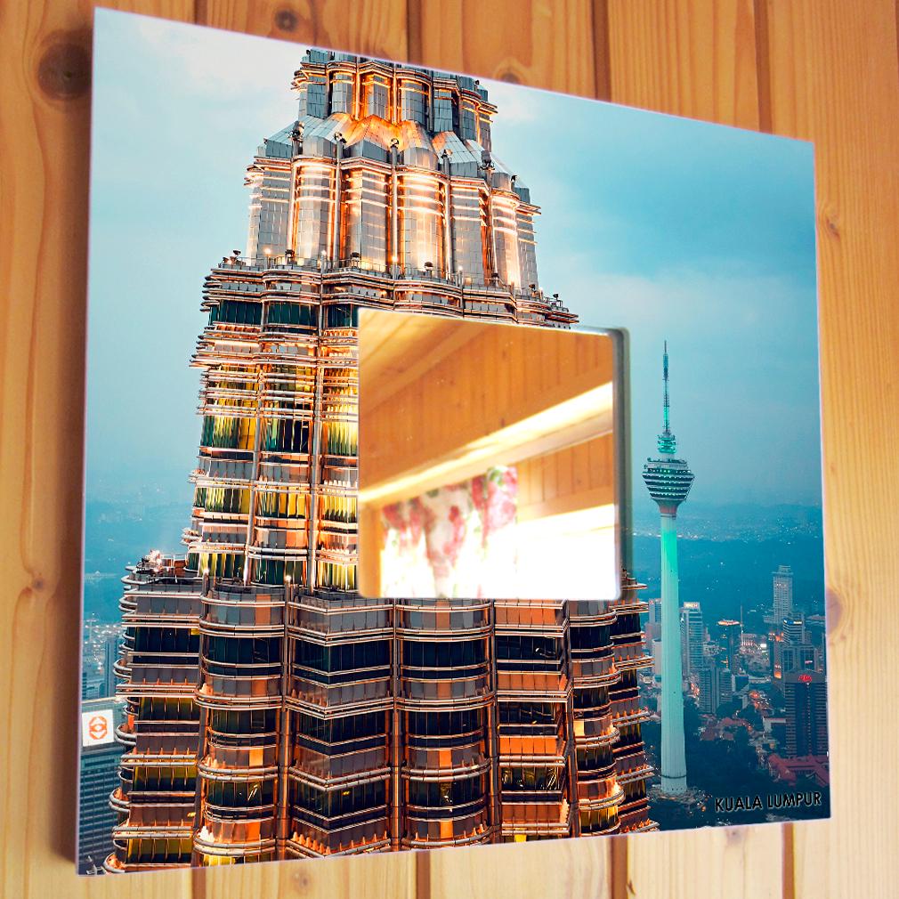 Зеркало декоративное Куала Лумпур 260х260 мм (M04093)