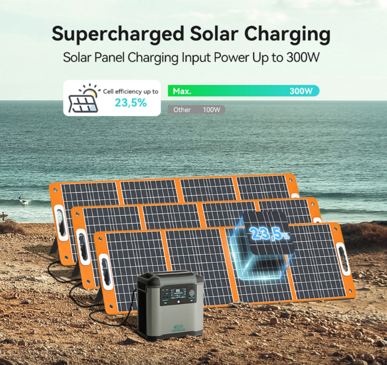 Зарядная станция FlashFish P25 MAX/2200 Вт/1935 Втч/Li-ion Серо-черный (FFP25MAX) - фото 9 Зарядная станция FlashFish P25 MAX/2200 Вт/1935 Втч/Li-ion Серо-черный (FFP25MAX) - фото 9