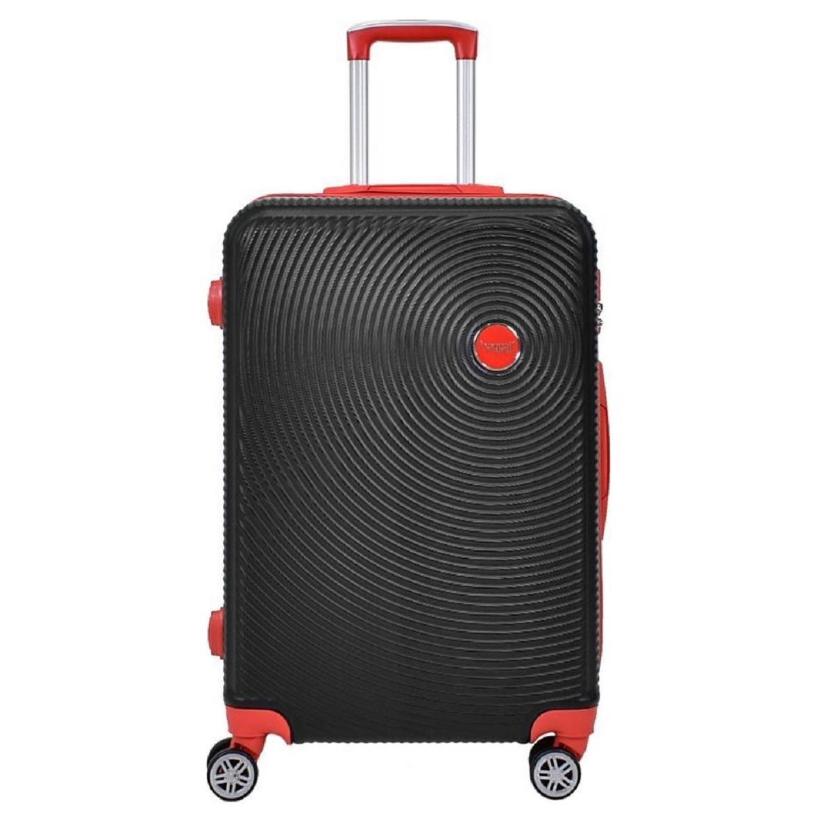 Чемодан пластиковый BAGGAJ V341 средний Черный (Bp00029)