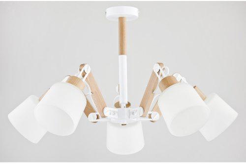 Люстра Alfa Bridge сучасна White (24305)