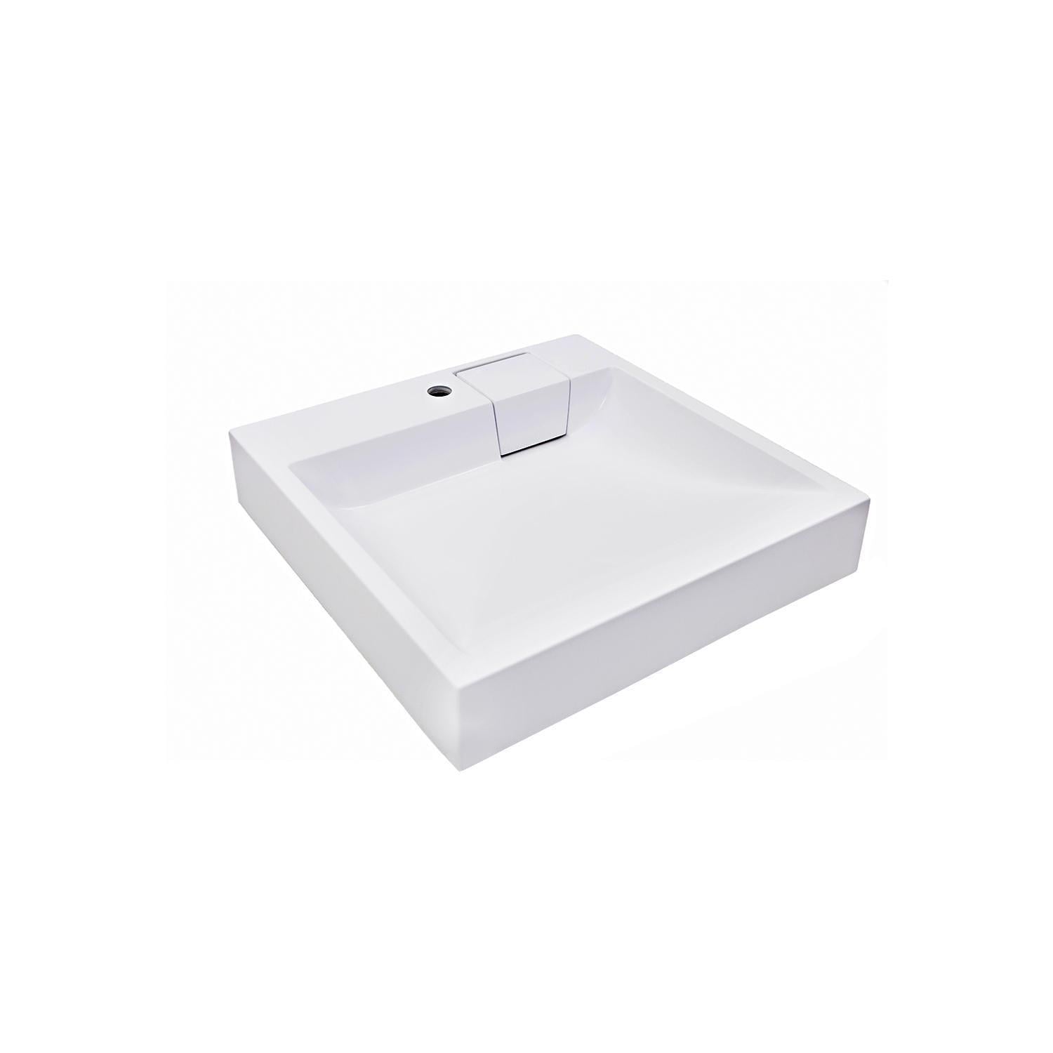 Умывальник VIVIA Insana Lorena 600x120x600 мм Белый (GAА0053425)