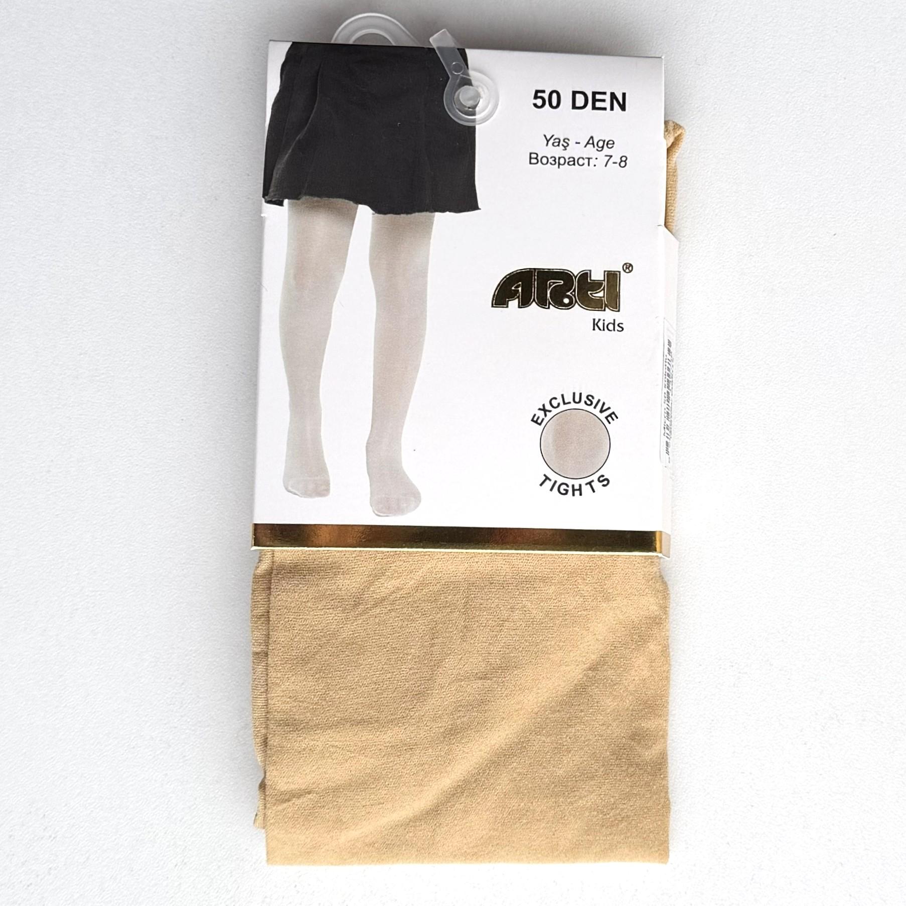 Колготки детские капроновые Arti Micro 50 Den 122-128 см Телесный светлый (32408157)