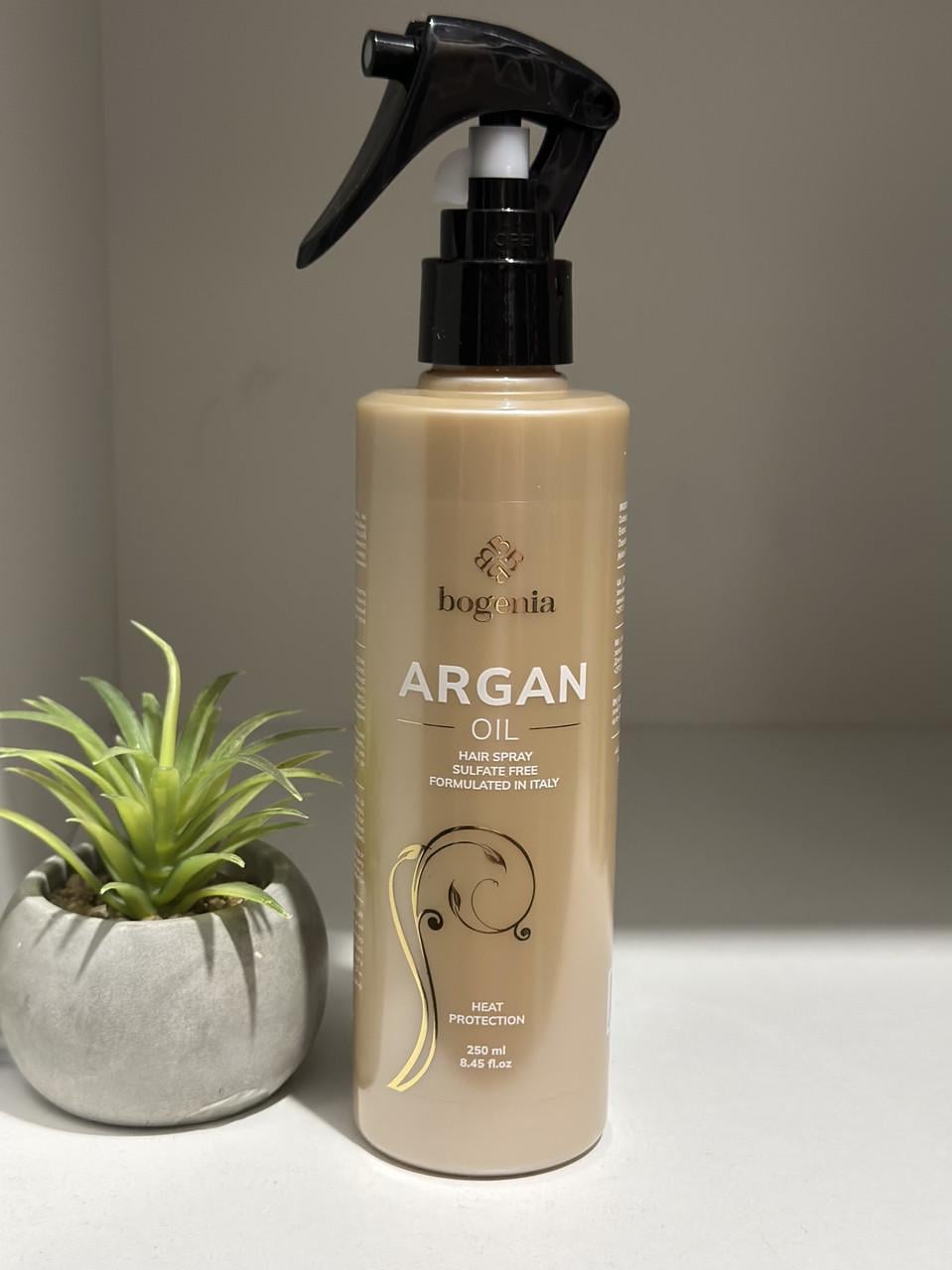 Спрей для волосся Bogenia Argan Oil з аргановою олією 250 мл
