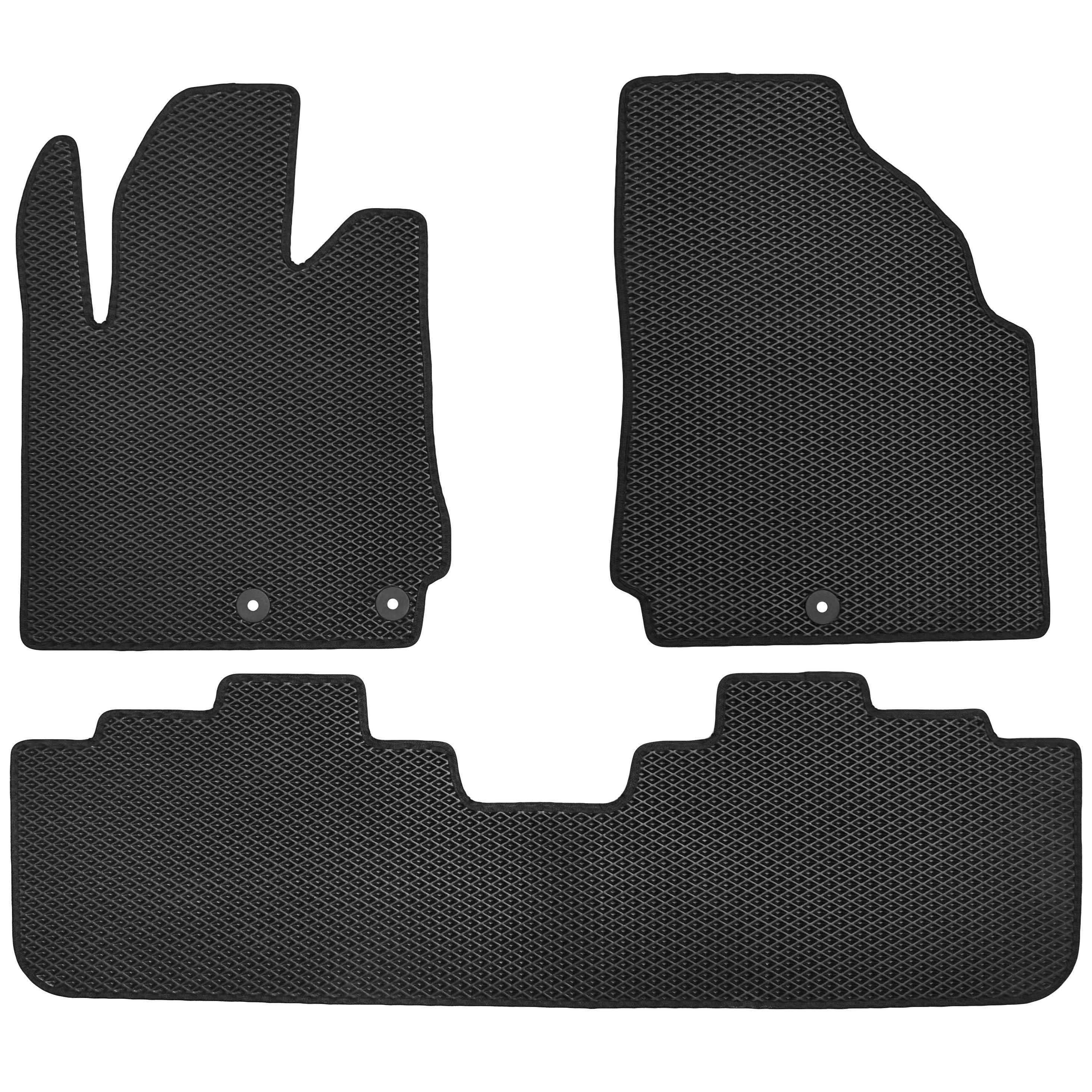 Коврики в салон для Cadillac SRX '11-16 EVA-полимерные Черный (149859)