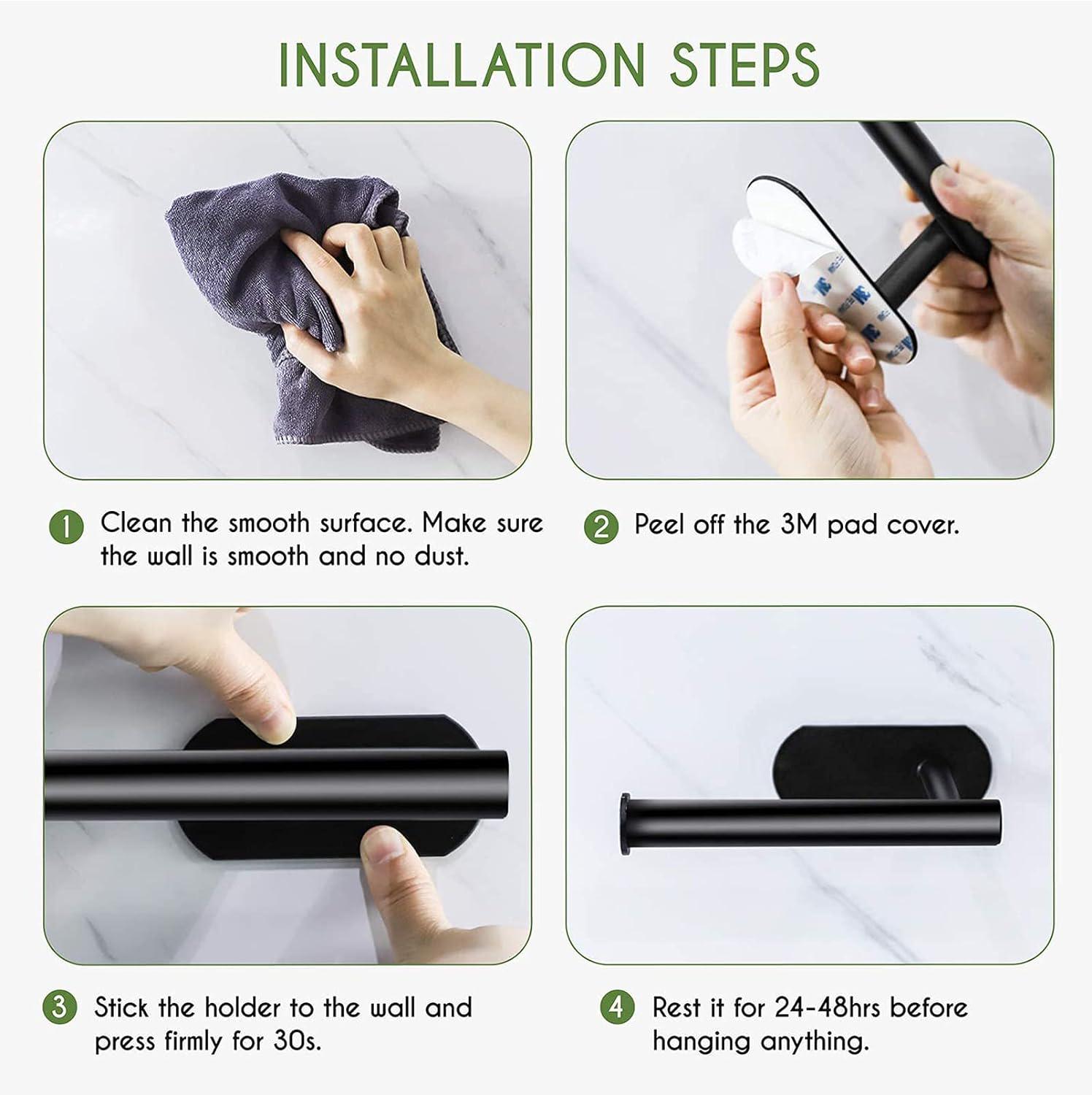 Держатель туалетной бумаги металл Черный - фото 6 Держатель туалетной бумаги металл Черный - фото 6