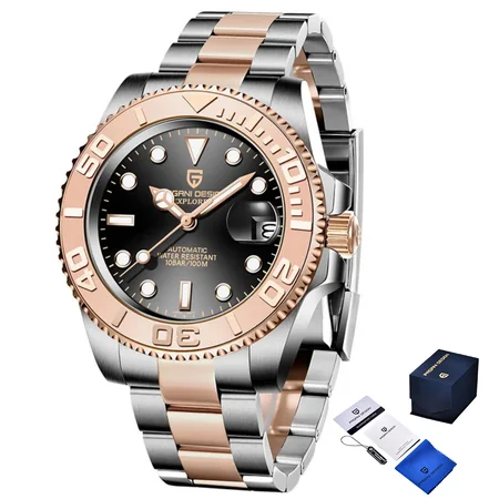 Наручные часы Pagani Design PD-1651 Gold-Black (1138-0170) (6449)