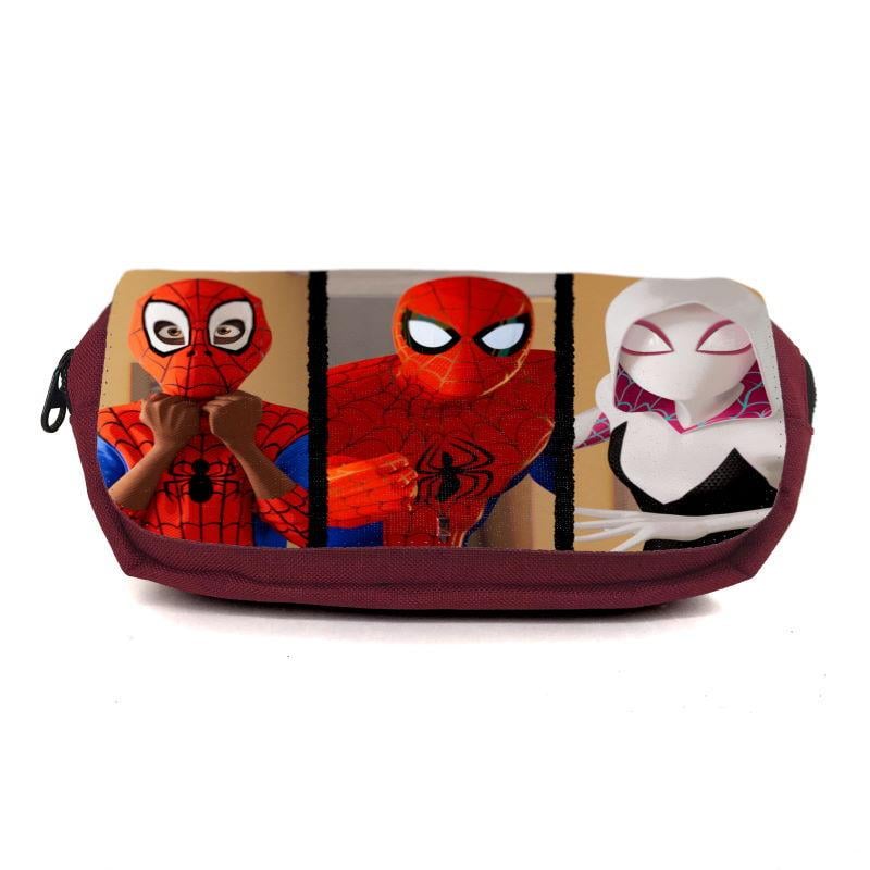 Пенал школьный Паук Spiderman-018 Бордовый (1559444099)